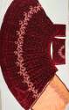 Velvet Moti Work Lehenga thumb 5