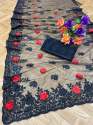 Exclusive Embroidered Net saree