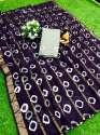 Designer Handmade Bandhej saree thumb 9