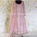 Designer Light Pink Anarkali Gown thumb 1