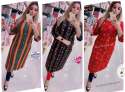 Reyon Printed Stylish Selfie Kurti thumb 2