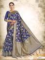 Fancy Designer Silk Saree thumb 2