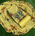 Chanderi Silk Dress Material With Aari Work thumb 5