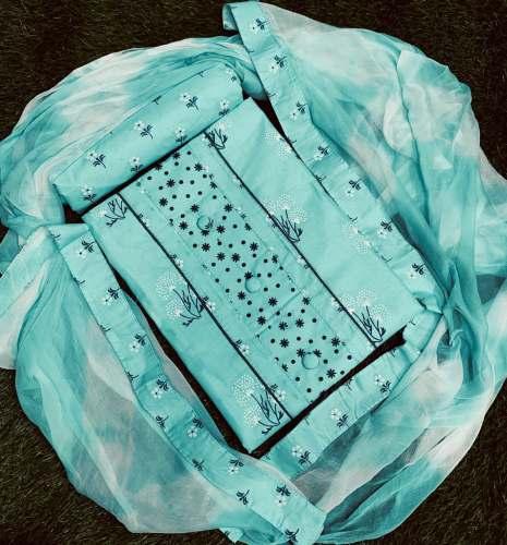 Cotton Printed Unstitched Suit
