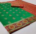 jacquard Silk Saree  thumb 10