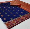 jacquard Silk Saree  thumb 6
