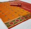 jacquard Silk Saree  thumb 7