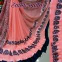 Satin Patta Saree thumb 5