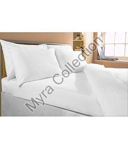 Plain Bed Sheet by Myra Collection