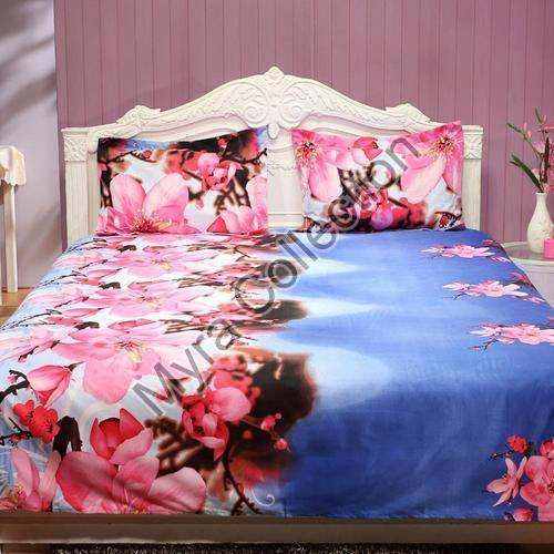 Trendy Printed Bed sheet by Myra Collection