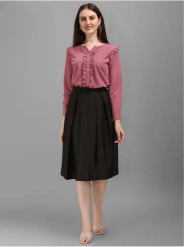 Elevate Your Style Chic Top & Skirt Set for Women
