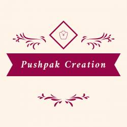 pushpak creation logo icon