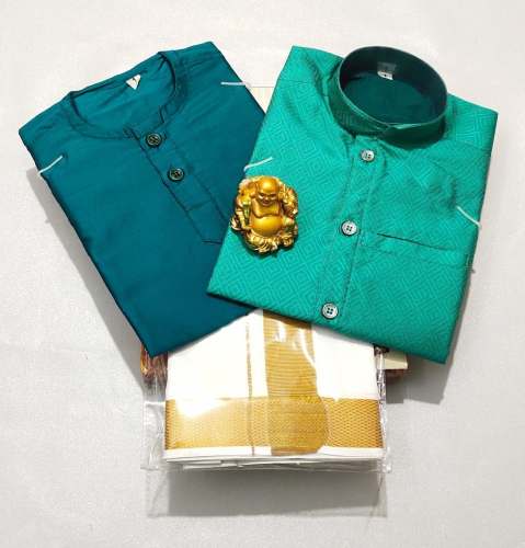 Indian traditional dhoti's & kather shirt for kids