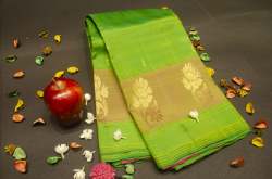 Golden Butta Silk Saree