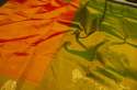 Golden Zari Silk Saree thumb 1