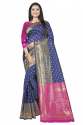 Designer Banarasi Silk Saree For Women thumb 3