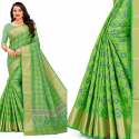 Fancy Chanderi Silk Saree thumb 1