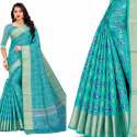 Fancy Chanderi Silk Saree thumb 3