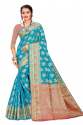 Fancy Cotton Silk Saree thumb 3
