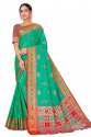 Fancy Cotton Silk Saree thumb 4