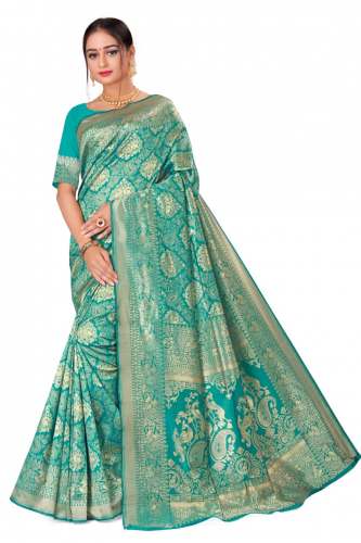 Fancy Silk Banarasi Saree by Radiant Designer Studio