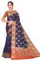 New Arrival Designer Chanderi Cotton Silk Saree thumb 1