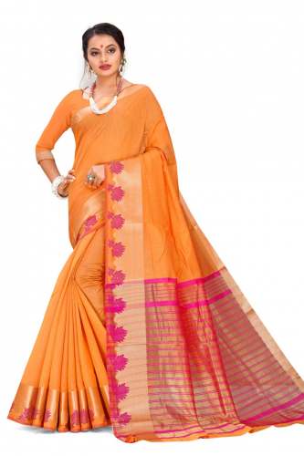 Stylish Chanderi Cotton Silk Saree by Radiant Designer Studio