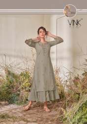 Boutique Style Mal Cotton Embroidered Kurti