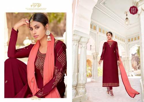 Festive Wear Embroidered Georgette Ghaghra set