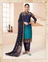 Heavy Embroidered Sharara Suit with Churidar thumb 7