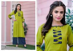 Stylish Pure Rayon Printed Kurti