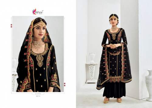 Wedding wear Embroidered Palazzo Suit 