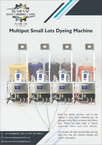 HTHP Multi Pot Yarn Dyeing Machinery 