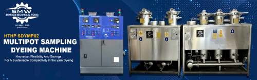 HTHP Multipot  PKGS Dyeing Machine Manufacturer by Sharman Mechanical works
