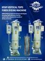 HTHP VERTICAL TOPS FIBRE DYEING MACHINE