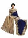Buy RK FASHION Velvet Saree At Wholesale Price thumb 1