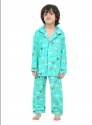 Kids Full Sleeves 100% Cotton Nightsuit thumb 1