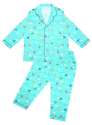 Kids Full Sleeves 100% Cotton Nightsuit thumb 3