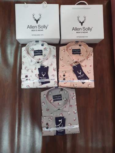 Branded Allen Solly Men Casual Shirt at Rs.0/Piece in mumbai offer by  riddhi enterprises
