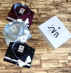 Fancy Designer Zara Printed Shirt 