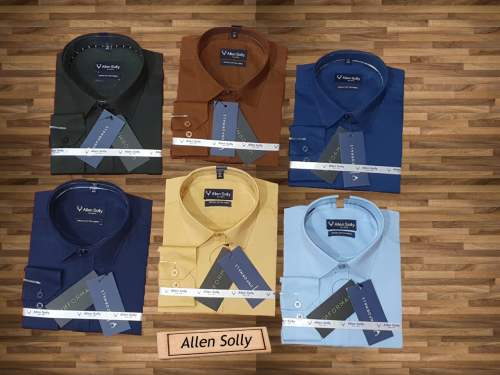 Fancy Plain Allen Solly Branded Shirt