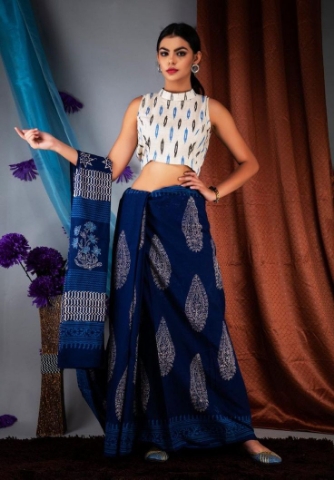 diamond chanderi  by Afiya Fashion