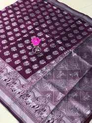 Exclusive Soft Banarasi Weaving Silk saree