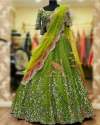 Fancy Taffeta Silk Lehenga Choli thumb 3
