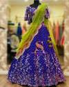 Fancy Taffeta Silk Lehenga Choli thumb 4