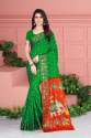 Hathi pallu Bandhani Saree thumb 2