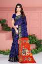 Hathi pallu Bandhani Saree thumb 5