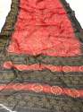 Fancy Cotton Linen Bandhani Saree thumb 14