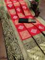 Latest Soft Silk Jacquard Saree thumb 3