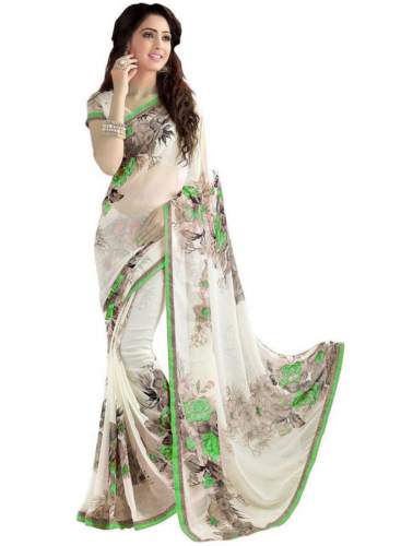 Stylish Casual wear Printed saree by heena fashion